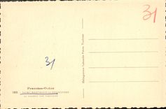 VINTAGE POSTCARD Holy Bertrand De Comminges the gallery of the tombs