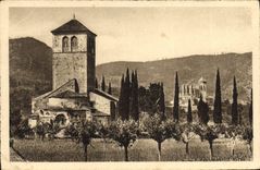 VINTAGE POSTCARD Holy Bertrand De Comminges the church Holy Just