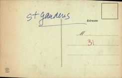 VINTAGE POSTCARD Holy Gaudens Vault of Caoue