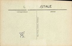 Vuelta Pey Berland de Burdeos de la POSTAL de la VENDIMIA