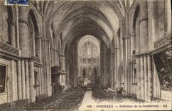 CPA Bordeaux Interieur De La Cathedrale