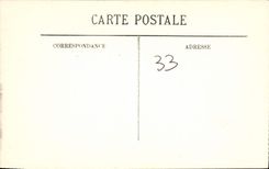 Burdeos de la POSTAL de la VENDIMIA el Saint Michel de la iglesia