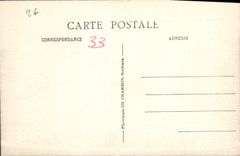 El monumento de Burdeos de la POSTAL de la VENDIMIA de Gironda agrupa meridional