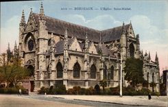 CPA Bordeaux L'Eglise Saint Michel