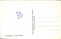 CPM Bordeaux Le Grand Theatre