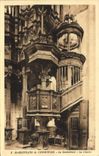 VINTAGE POSTCARD Holy Bertrand De Comminges the cathedral the pulpit
