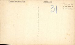 VINTAGE POSTCARD Holy Bertrand De Interior Comminges Of the Cathedral the Master furnace bridge