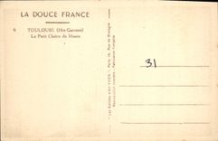 CPA Toulouse Le Petit Cloitre Du Musee