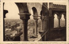CPA Toulouse Panorama Sur Toulouse pris du cloitre Saint Sernin
