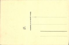 VINTAGE POSTCARD St Bertrand De Comminges the Cathedral Passage giving access to the high stalls dimensions Epitre