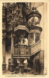 VINTAGE POSTCARD Cathedral of St Bertrand de Comminges the pulpit