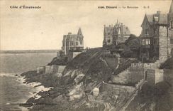 VINTAGE POSTCARD Dinard the Inhabitant of Saint Malo