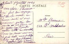 VINTAGE POSTCARD Dinard the dam walk and point of the Winch