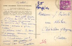 VINTAGE POSTCARD Ferns the castle the Tower De Coigny