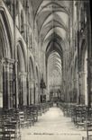 CPA Dol de Bretagne La Nef de la Cathedrale