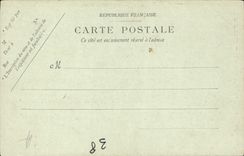 VINTAGE POSTCARD the Dauphine Line of Walls the viaducts of Loulla