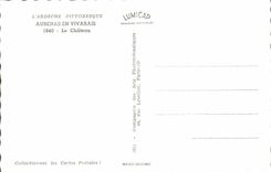 MODERN CARD Aubenas In Vivarais the Castle