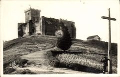 MODERN CARD Surroundings of Capvern and Bagneres Castle of Mauvezin