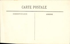 POSTAL Dinard de la VENDIMIA la playa y el punto del torno un día de tormenta