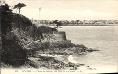 VINTAGE POSTCARD Dinard the Handle of the Prioress Seen from of the Viscount