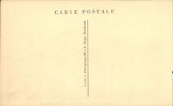 Burdeos de la POSTAL de la VENDIMIA el puente de Pedro y del St Miguel de la torre