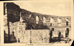 CPA Bordeaux Les ruines du palais Gallien