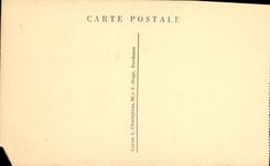 CPA Bordeaux Les ruines du palais Gallien