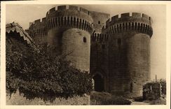 CPA Villeneuve les Avignon Porte fortifiee du Fort Saint Andre 