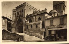 Iglesia Agricol de Avignon de la POSTAL de la VENDIMIA Saint