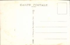 Taladro de la POSTAL de la VENDIMIA del edificio de Compiegne que abriga al coche