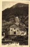 VINTAGE POSTCARD Luceram the Church