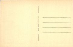 VINTAGE POSTCARD Menton Seen from between the Olive-trees Excursion intervallee