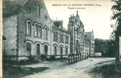 CPA Abbaye De La Grande Trappe Facade exterieure
