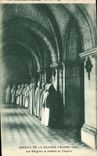 CPA Abbaye De La Grande Trappe Les religieux se rendant au chapitre