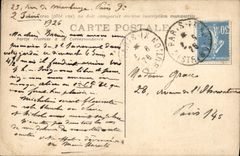 Opinión de Correze de la POSTAL de la VENDIMIA de chartreuse de Glandier
