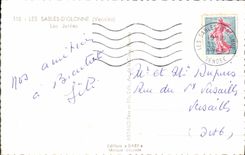 POSTAL MODERNA Sables d'Olonne embarcaderos
