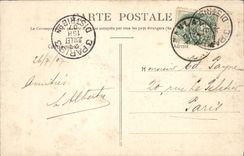 VINTAGE POSTCARD Castle of Tanlay Turrets