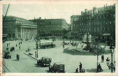 CPA Bordeaux La Place de la Comedie