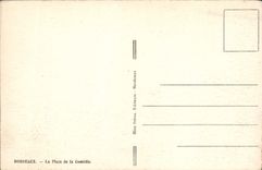 Burdeos de la POSTAL de la VENDIMIA el lugar de la comedia