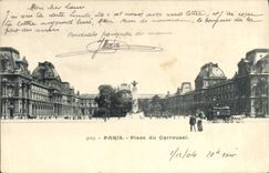 CPA Paris Place du Carrousel