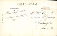 VINTAGE POSTCARD Trouville Boards