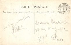 VINTAGE POSTCARD Castle of Marguerite of Burgundy Layers