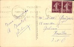 CPA Menton Vue Prise de Garavan