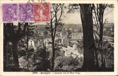 VINTAGE POSTCARD Quimper Locmaria Seen of the Frugy Mount