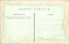 VINTAGE POSTCARD Nantes the Holy Course Andre and the Place Louis XVI