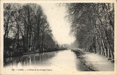 VINTAGE POSTCARD Caen Orne and the Great Course