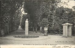 CPA La Fontaine et les Quinconces du Parc de Rambouillet
