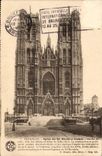 VINTAGE POSTCARD Brussels Church of the S Michel and Gudule