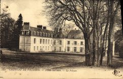 Ataque frontal meridional de Castle De Villebon Western de la POSTAL de la VENDIMIA