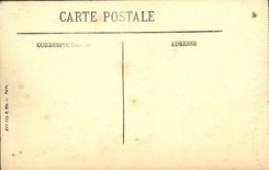 Ataque frontal meridional de Castle De Villebon Western de la POSTAL de la VENDIMIA